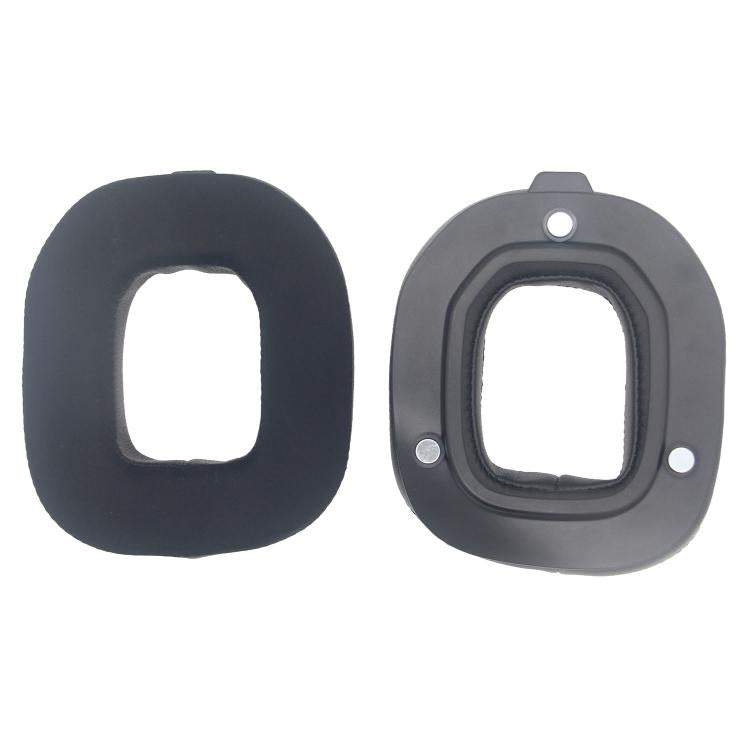 2pcs Gel Ear Cushions for Logitech Astro A50 Gen 4/A50 X/Gen 5 Headset Replacement Cooling Ear Pads - Black