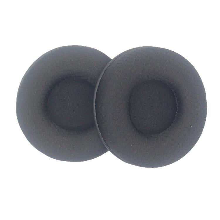 2pcs Universal  Round Soccer-Pattern Foam Ear Pads For Headphones 55mm Black