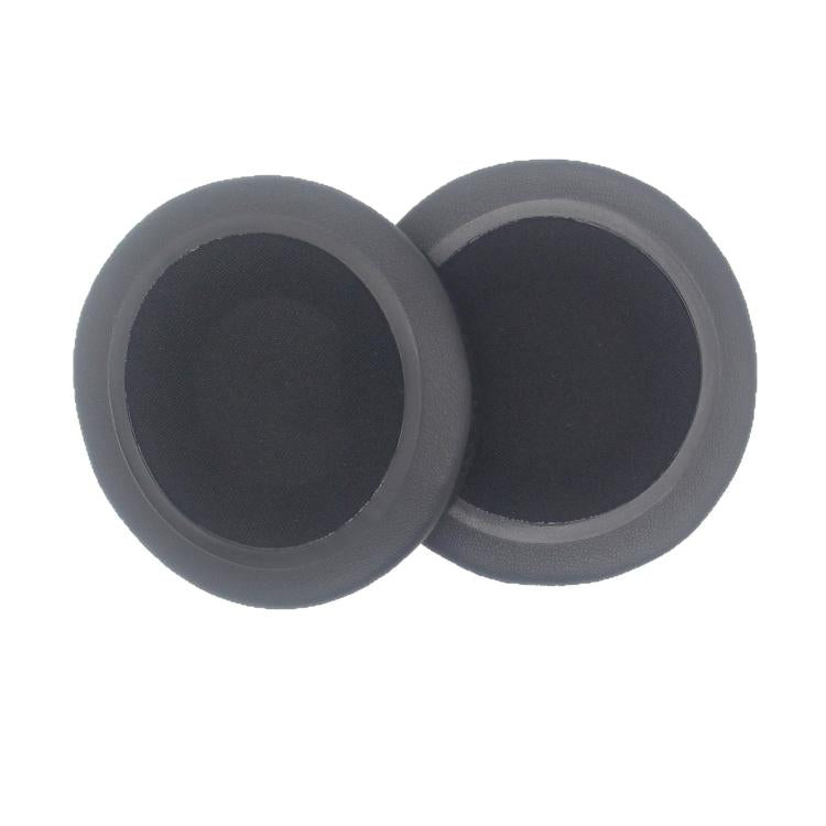 2pcs Universal  Round Soccer-Pattern Foam Ear Pads For Headphones 50mm Black