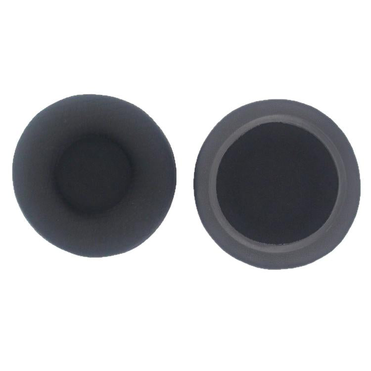 2pcs Universal  Round Soccer-Pattern Foam Ear Pads For Headphones 60mm Black