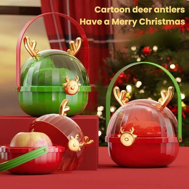 Christmas Antler Fruit Box Christmas Eve Fruit Gift Box Christmas Gift Package Box