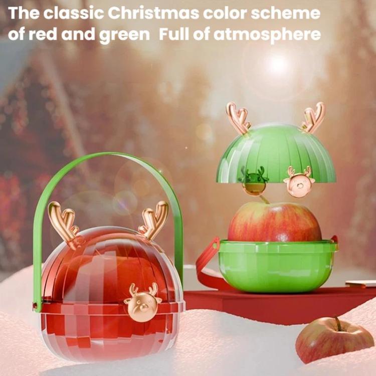 Christmas Antler Fruit Box Christmas Eve Fruit Gift Box Christmas Gift Package Box