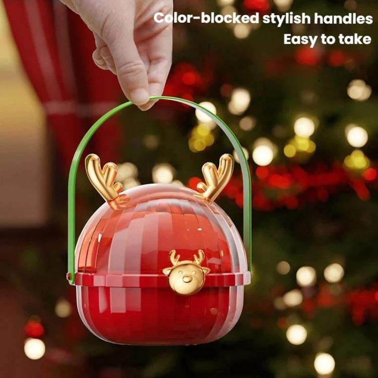Christmas Antler Fruit Box Christmas Eve Fruit Gift Box Christmas Gift Package Box