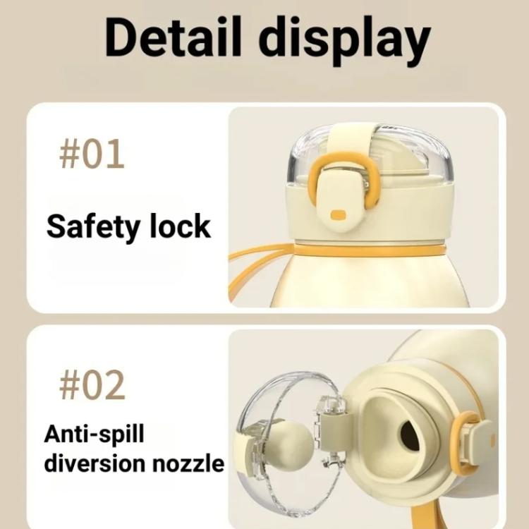 450ml Portable Wireless Baby Bottle Warmer 15000mAh Rechargeable Heating Cup 37-55 degrees Stainless Steel