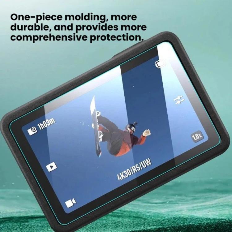 For DJI Osmo Action 6 Tempered Glass Screen Protector HD Clear Lens Film Kit 2-Pack