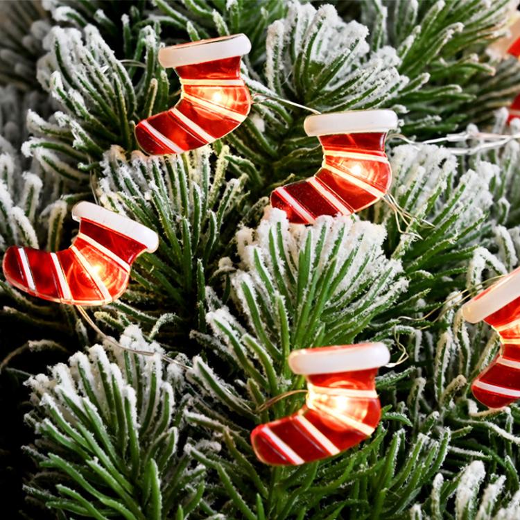 5m 50 Lights LED Christmas Decoration Sock Light Holiday Ambience Christmas Tree Lights String