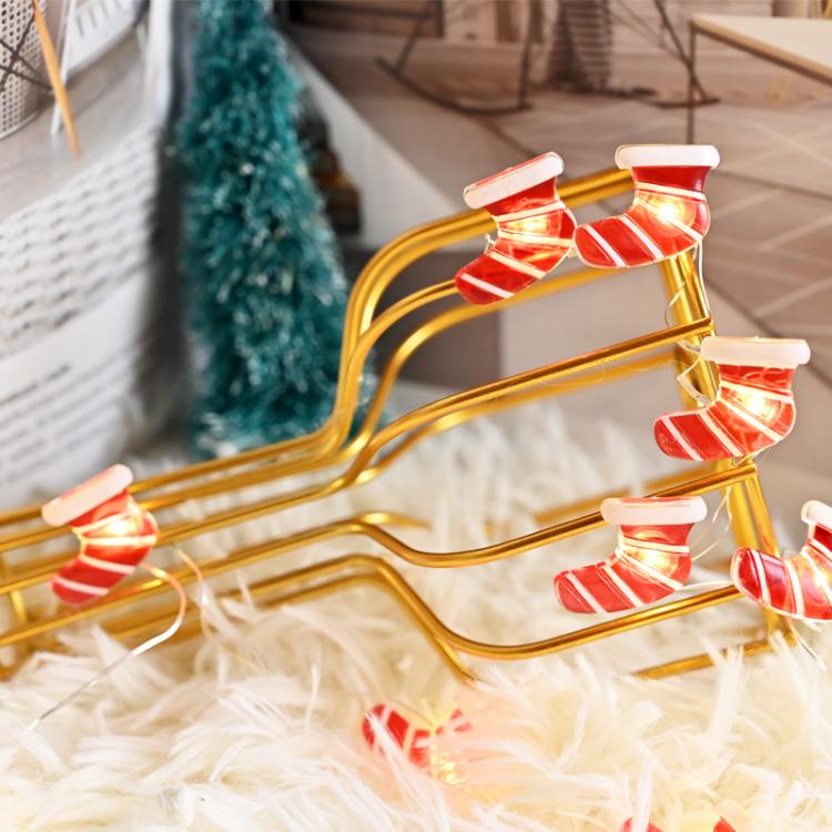 5m 50 Lights LED Christmas Decoration Sock Light Holiday Ambience Christmas Tree Lights String