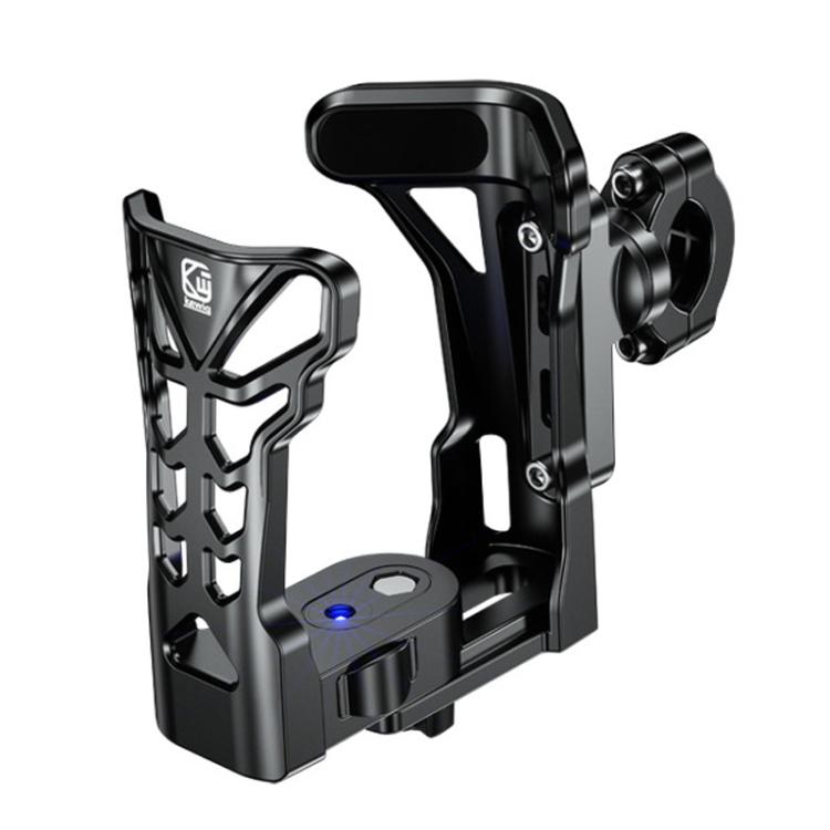 Kewig SHJ-2 Bicycle Cup Holder With 5-Color Ambient Lights Motorcycle Water Bottle Cage