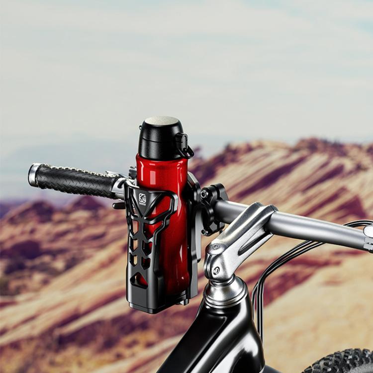 Kewig SHJ-2 Bicycle Cup Holder With 5-Color Ambient Lights Motorcycle Water Bottle Cage