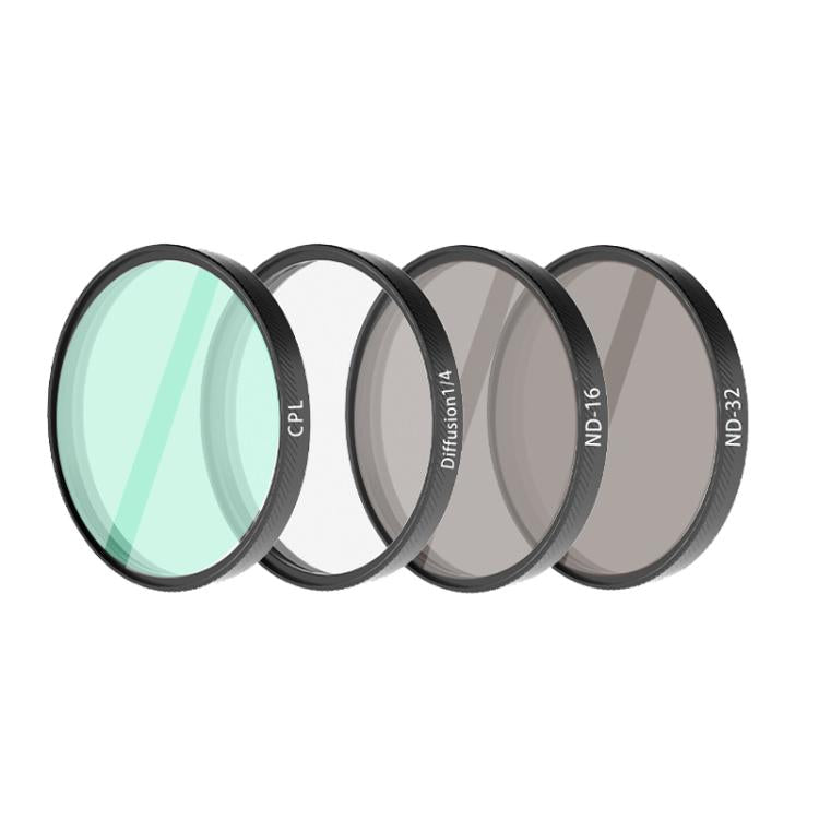 For DJI Osmo Action 6 Camera Lens Filter CPL+ND16+ND32+Diffusion1/4