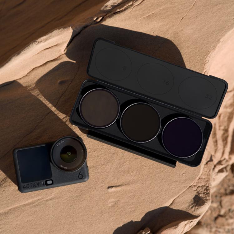 For DJI Osmo Action 6 Original ND Filter Set  - ND8/ND16/ND32