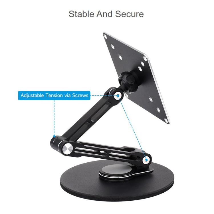 WAVESHARE 32275 Within 19 Inch Monitor VESA Portable Screen Bracket Multi-Axis Rotation Adjustable