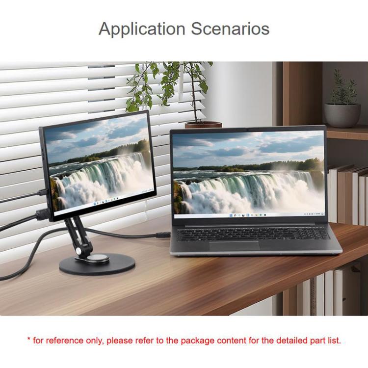 WAVESHARE 32275 Within 19 Inch Monitor VESA Portable Screen Bracket Multi-Axis Rotation Adjustable