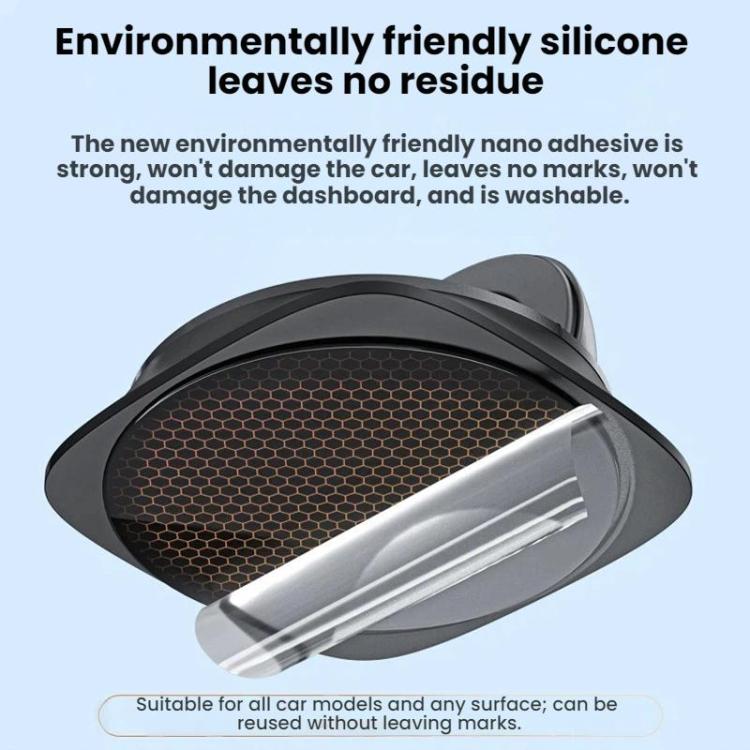 Car Dashboard Navigation Phone Anti-slip Mat Clip-on Mounting Bracket - ZM17