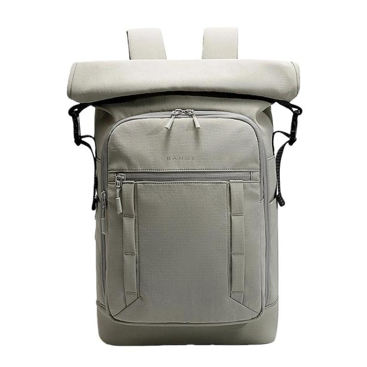 BANGE BG-8109 Casual Student Backpack Large-Capacity Lightweight Rolltop Backpack