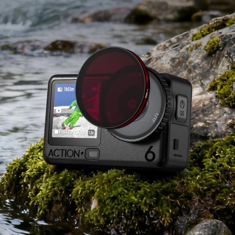 For DJI Osmo Action 6 BRDRC Lens Filter Accessories, Specifications: UV