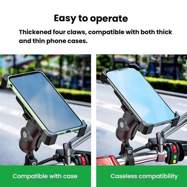 Kewig M11-C1 Motorcycle Elevated Phone Holder Bicycle Navigation Phone Holder Base