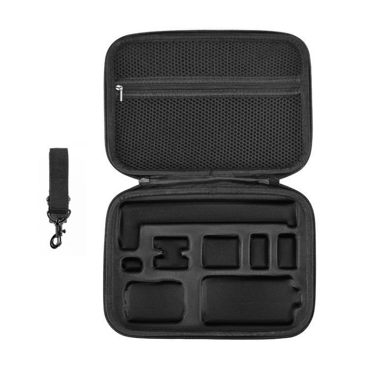 For DJI Osmo Action 6 BRDRC Action Camera Accessory Storage Bag - Black
