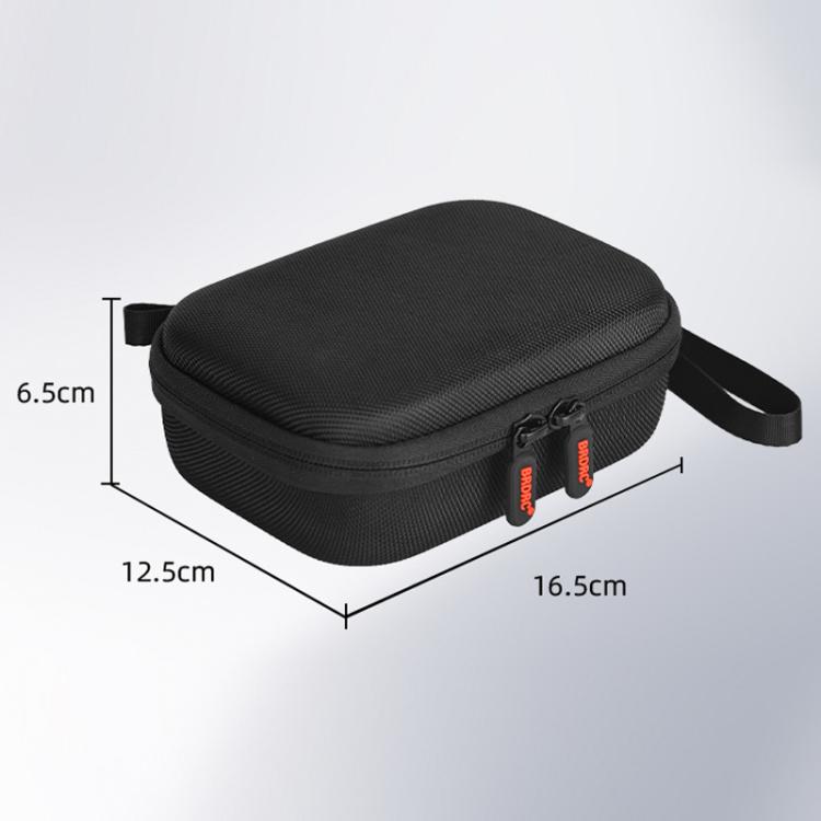For DJI Osmo Action 6 BRDRC Action Camera Protective Carrying Bag - Black