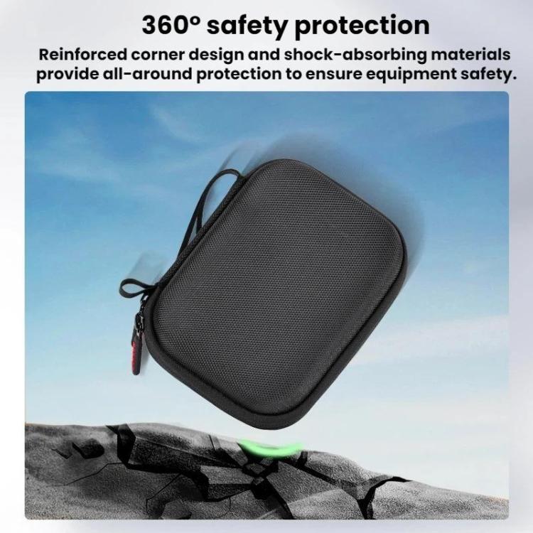 For DJI Osmo Action 6 BRDRC Action Camera Protective Carrying Bag - Black