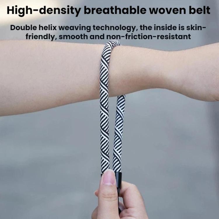 BRDRC Action Camera Anti-Loss Wrist Strap for Action Cameras, DV And Mobile Phones, Color: Zebra