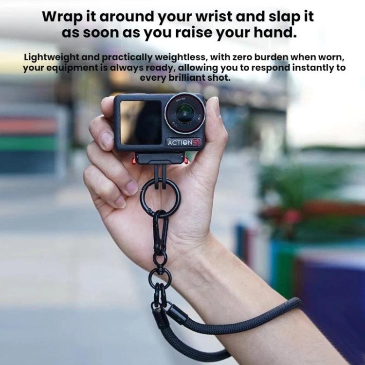 BRDRC Action Camera Anti-Loss Wrist Strap for Action Cameras, DV And Mobile Phones, Color: Pink