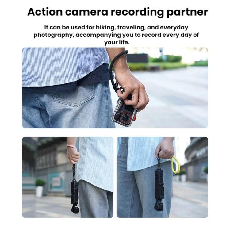 BRDRC Action Camera Anti-Loss Wrist Strap for Action Cameras, DV And Mobile Phones, Color: Zebra