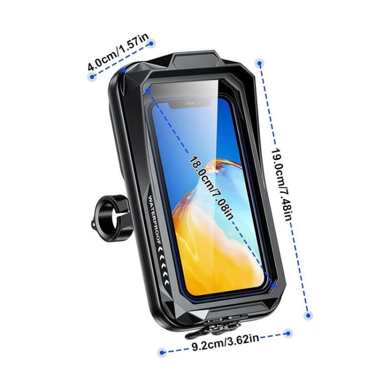 Kewig M30-B Motorcycle Outdoor Waterproof Phone Mount Bicycle Phone Navigation Mount