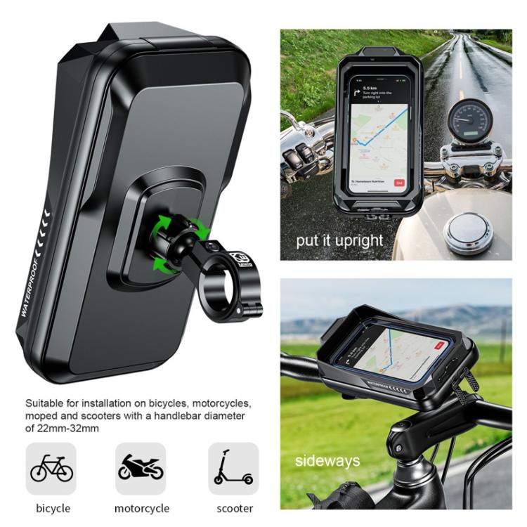 Kewig M30-A Outdoor Cycling Phone Rainproof Bag Touch-Screen Compatible Phone Waterproof Mount