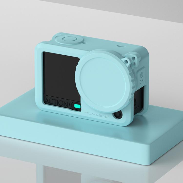 For DJI Osmo Action 6 Flymile Action Camera Lens Shockproof Silicone Case