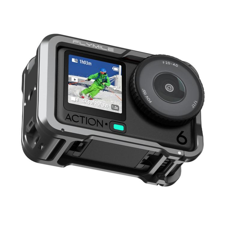 For DJI Osmo Action 6 Flymile Action Camera Extended Metal Protective Frame - AC6009