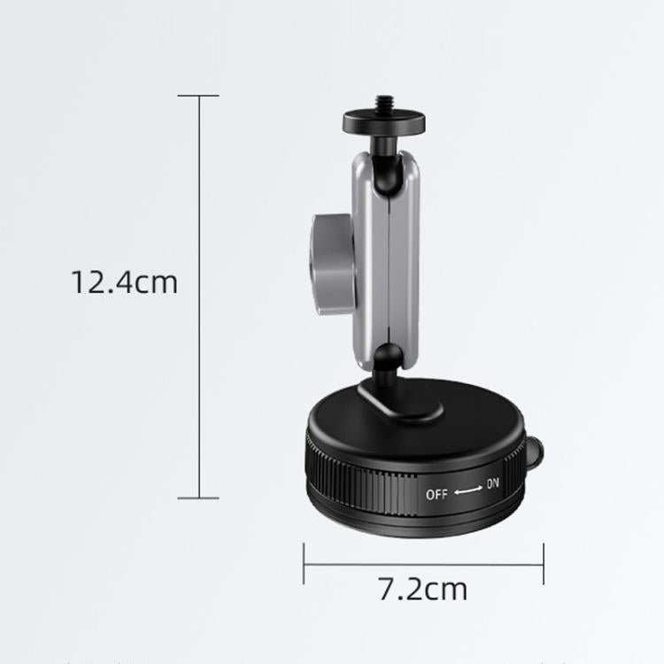 Flymile Car Suction Cup Mount For DJI Osmo Pocket 3 / Osmo Action 6 / 5 Pro - FLY052