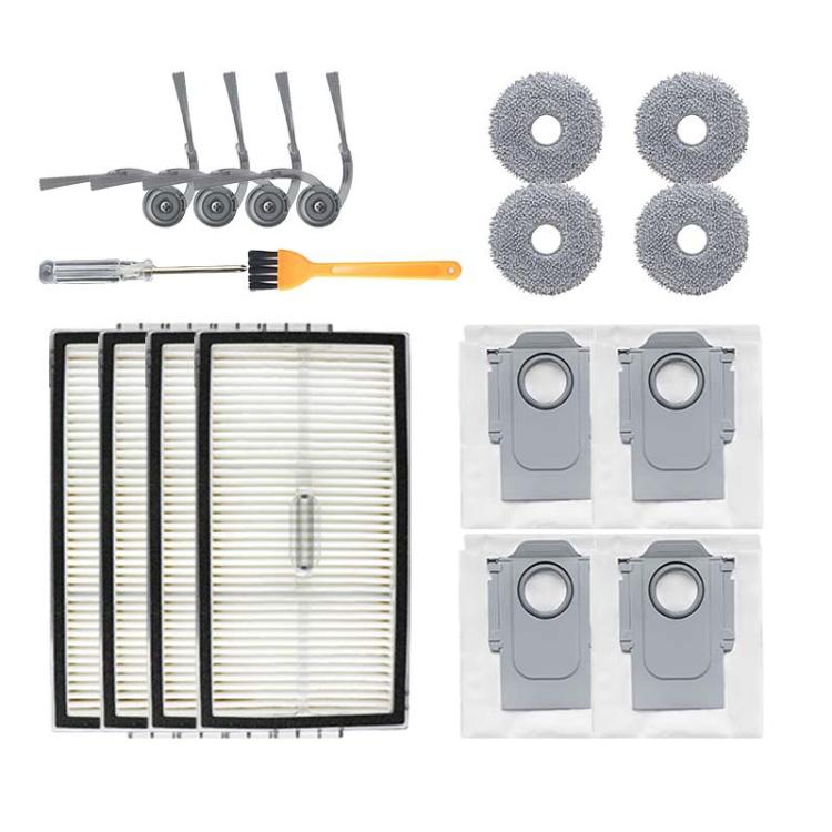 14 In 1  Replacement Parts Kit for Roborock G30 U/G20S Ultra/P20 Ultra/P20 Plus/Saros 10R Robot Vacuum Accessories