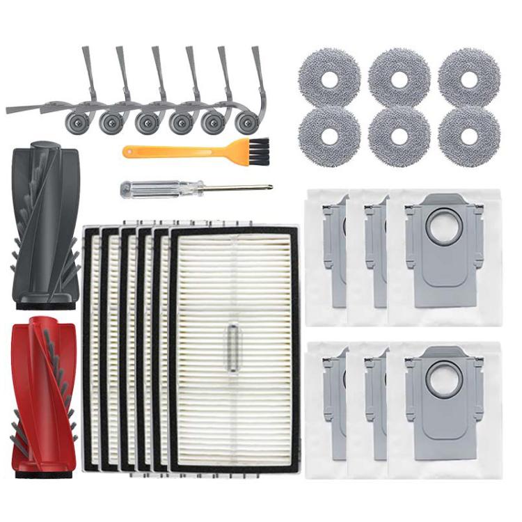 27 In 1  Replacement Parts Kit for Roborock G30 U/G20S Ultra/P20 Ultra/P20 Plus/Saros 10R Robot Vacuum Accessories
