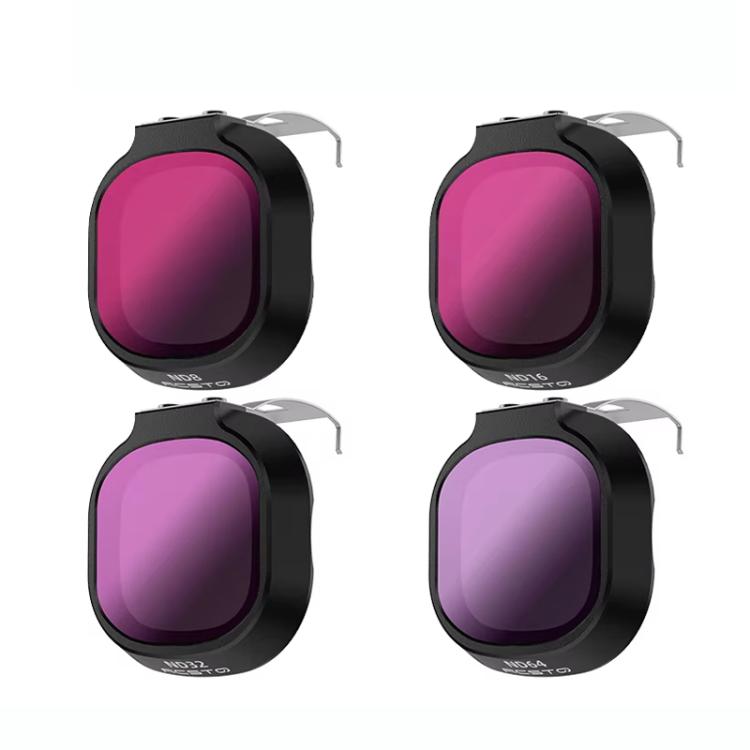 For DJI Neo 2 RCSTQ Filters Drone Polarizers Flying Camera Soft Lens Light Reducing Lens Accessories, Spec: ND8+ND16+ND32+ND64