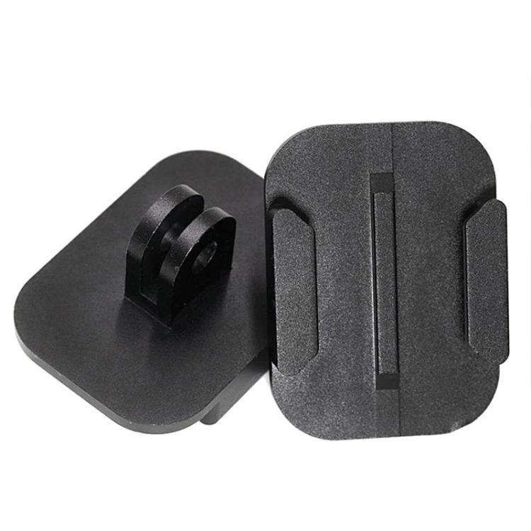 Aluminum Alloy Quick Release Mount Universal Fast Detach Adapter Base for Action Cameras - Black
