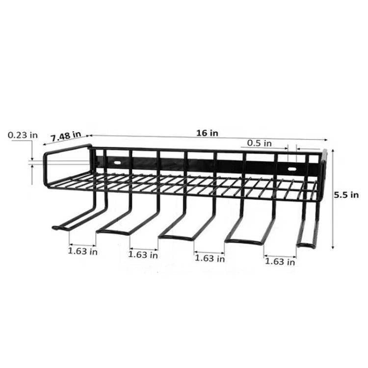 Drill Screwdriver Tool Storage Rack Wall-Mounted Tool Storage Shelf, Spec: Entire