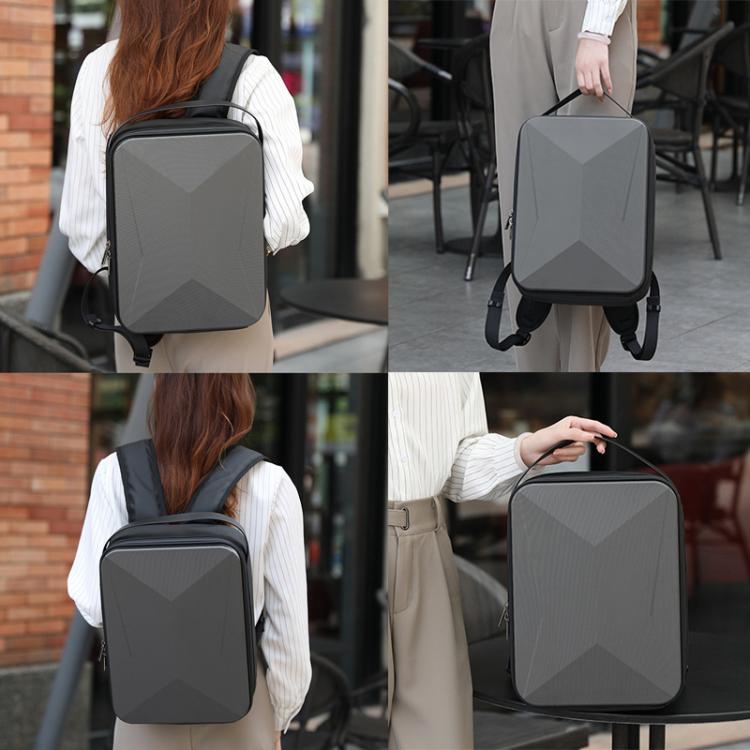 For DJI Neo 2 BKano Physical Smooth Flying Kit Organizer Bag Double Shoulder Hard Shell Bag - Dark Gray