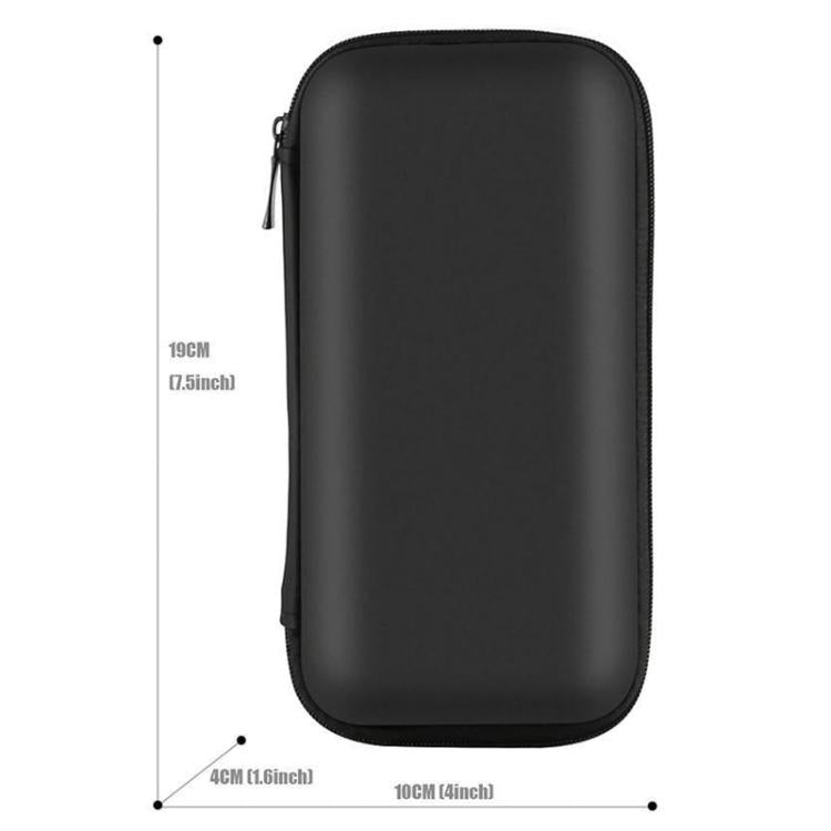 Charger Cable EVA Storage Bag Outdoor Portable Bag - Black