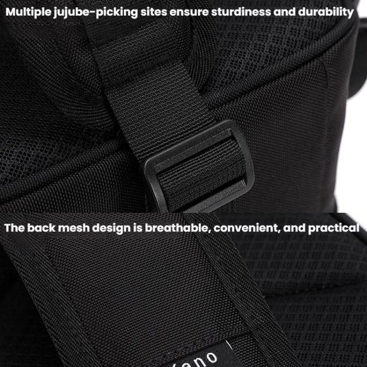 For DJI Neo 2 BKano Outdoor Portable Hard Shell Smooth Fly Kit Organizer Bag Mini Chest Bag - Black