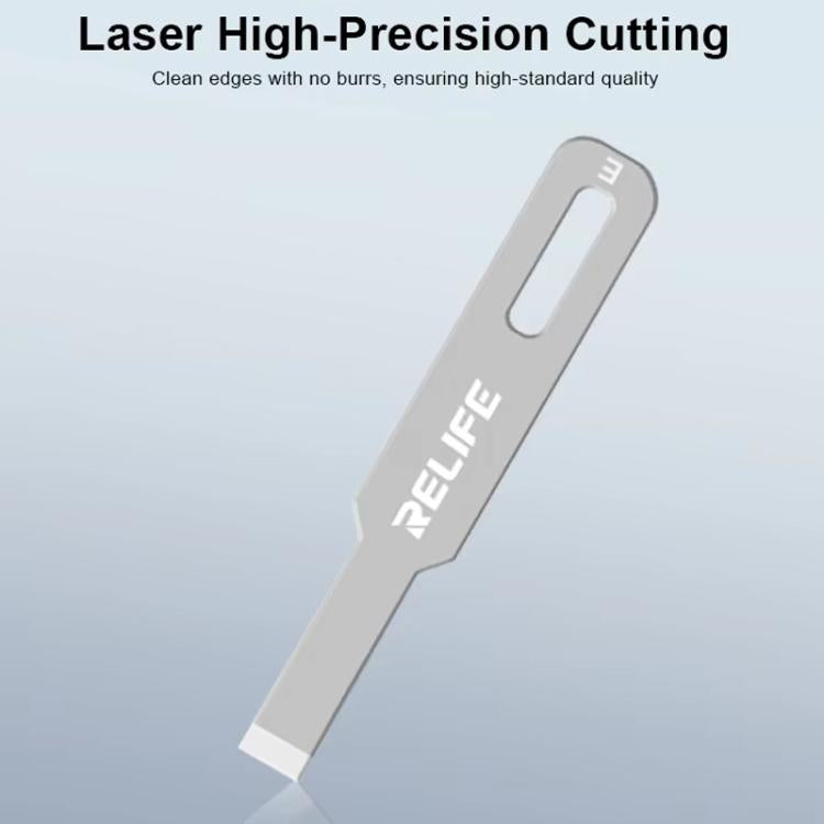 RELIFE TK5 8 In 1 Multi-functional Mobile Phone Repair Blade Set Pry IC Chip CPU Layers Scrape Edge Rubber Degumming Tool