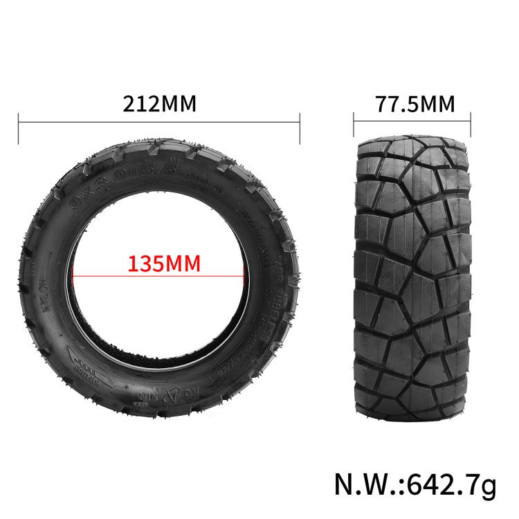 For KuKirin G2 Pro AIMITE Electric Scooter Off-road Tubeless Tires - 9x3.0-5.5 inch
