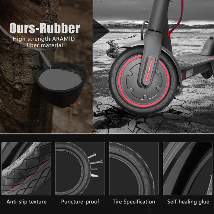 For Xiaomi Mijia M365 Pro AIMITE Scooter Jelly Tube Tire - 50/75-6.1