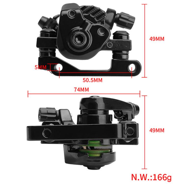 For KuKirin G2 Pro / G2 Max AIMITE Electric Scooter Mechanical Disc Brakes
