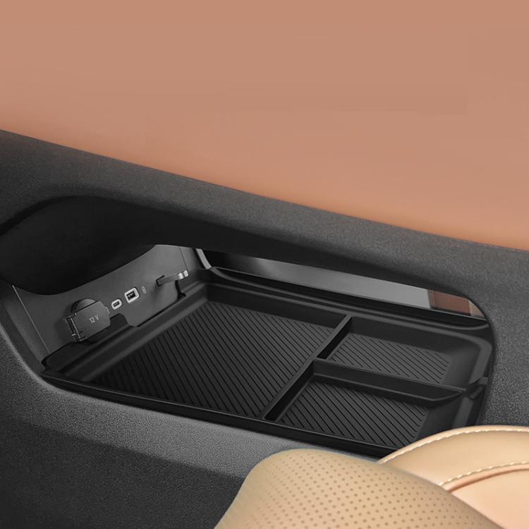 For Leapmotor C10/C16 Center Console Lower Storage Box - Black