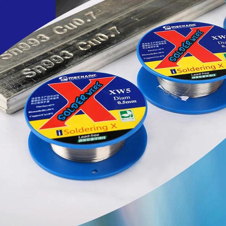 MECHANIC XW6  Lead-Free Low-Temperature Solder Wire 138-degree for Phone Repair