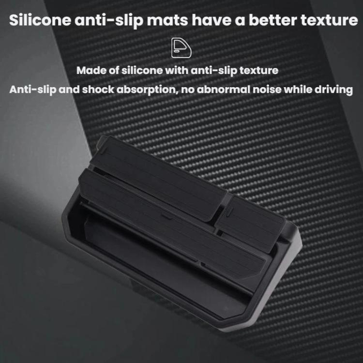 For 2022-2025 Mazda CX-5 US Version Center Console Screen Rear Storage Box - Black