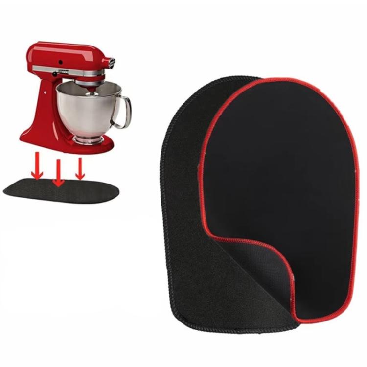 Sliding Mat For KitchenAid Stand Mixer Countertop Protector Pad 4.5-5L Type Red Edge