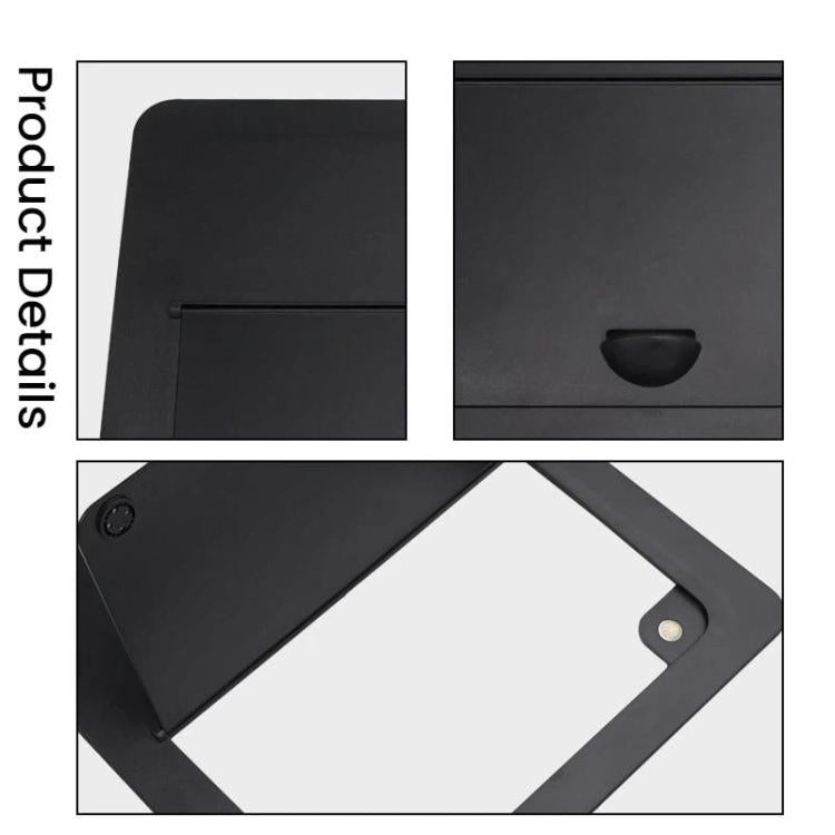 For 2023-2026 Honda Pilot / Ridgeline / Passport Armrest Box Hidden Cover - Black