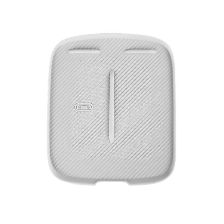 For 2025 Leapmotor B10 Center Console Wireless Charging Silicone Protective Anti-Slip Mat, Color: Gray Half-coverage